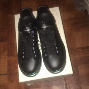 Alexander McQueen color way black/multi blue